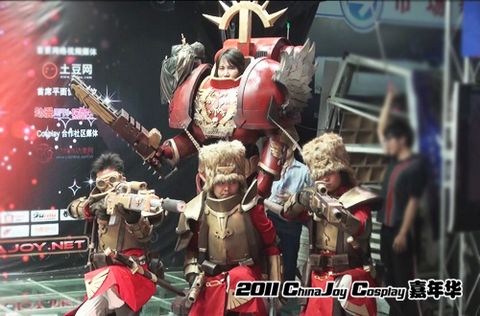 Cj Cosplay���껪������&ComiQ����չ��ս�ڼ�